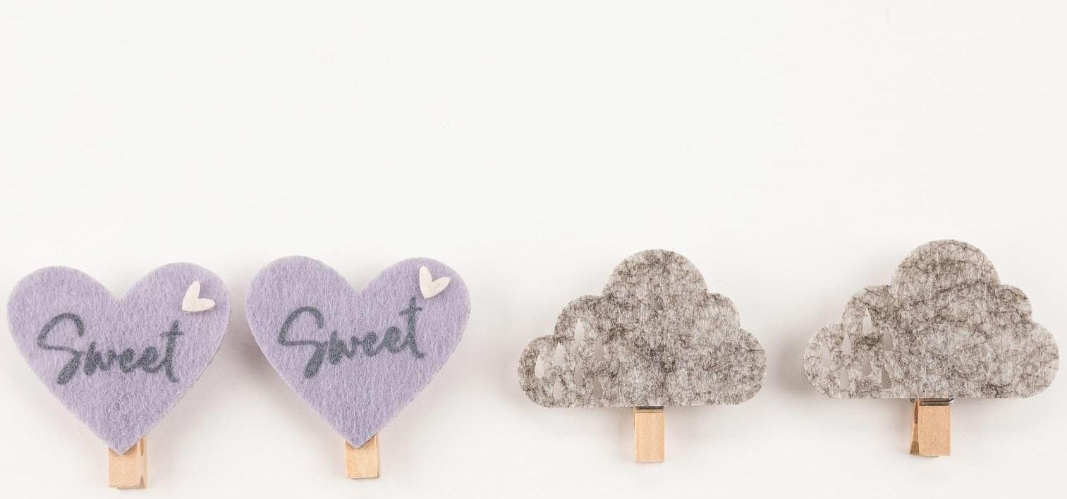 Набор декоративных прищепок 