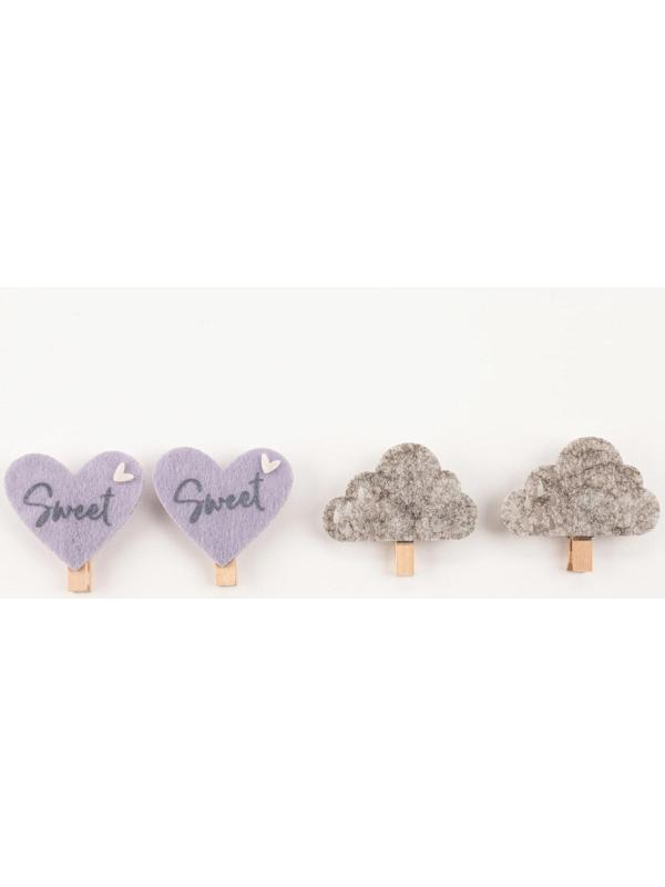 Набор декоративных прищепок 