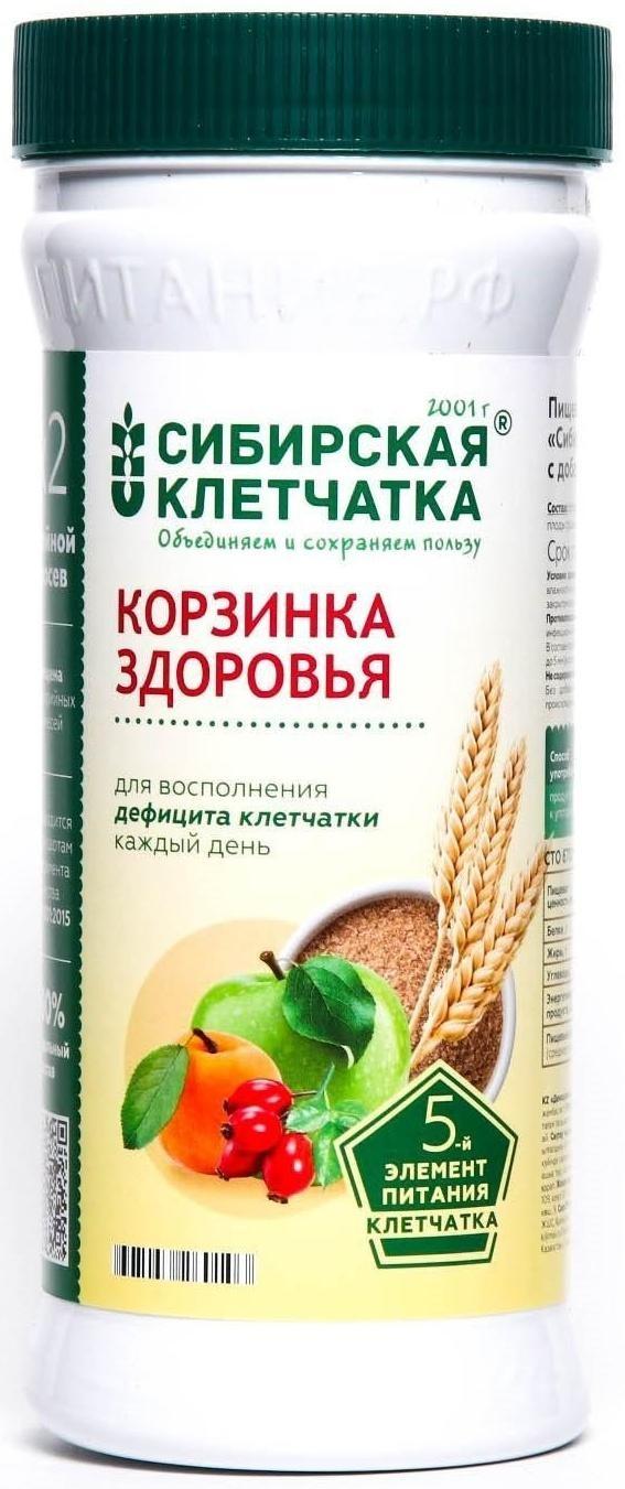 Сибирская клетчатка «Корзинка здоровья», 280 г