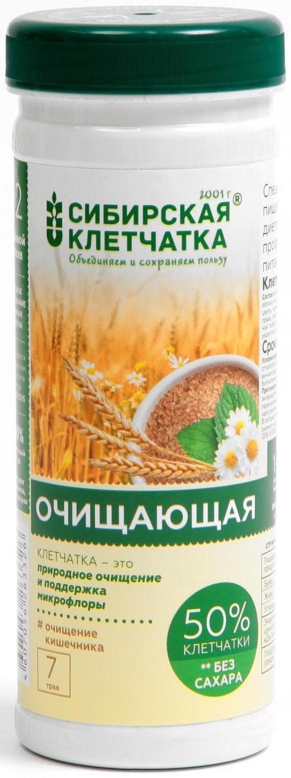 Сибирская клетчатка очищающая, 170 г