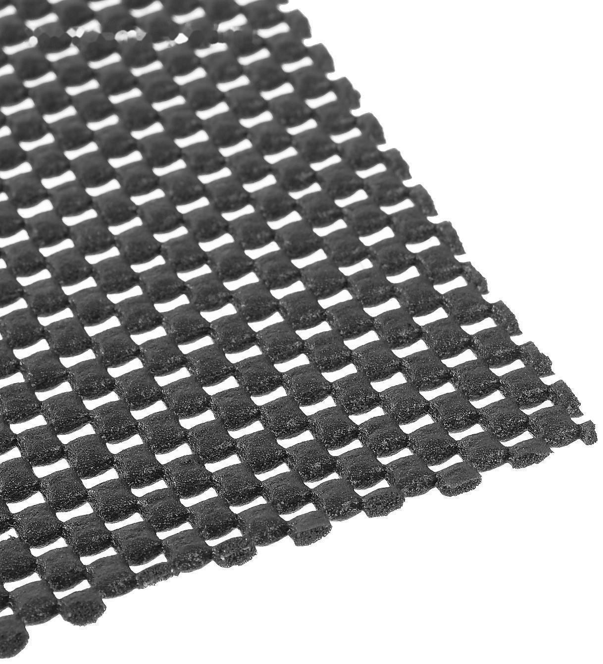 Коврик противоскольязщий 19×16 см, черный