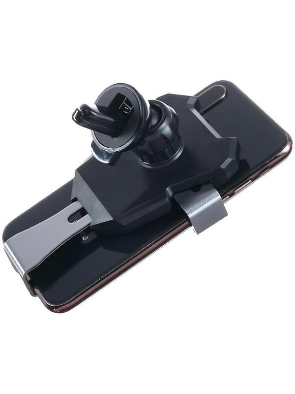Держатель телефона, самозажимной 6,5-10 см, черный