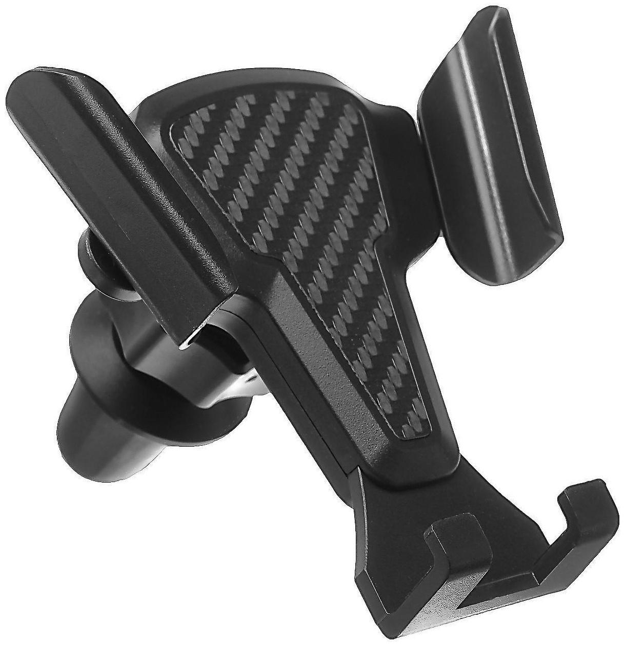 Держатель телефона Cartage, самозажимной 6-9 см, черный