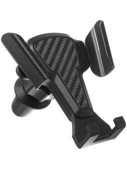 Держатель телефона Cartage, самозажимной 6-9 см, черный