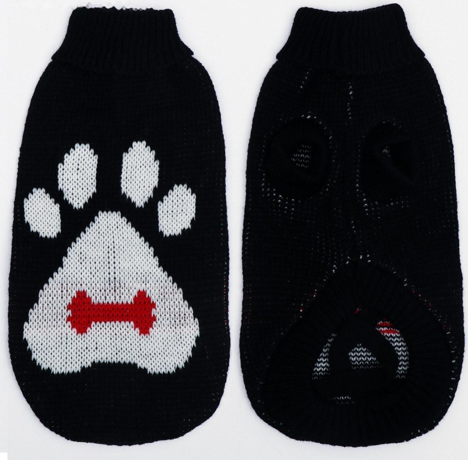 Свитер, размер 10 (ДС 30-45, ОШ 16-31, ОГ 30-45 см), микс расцветок