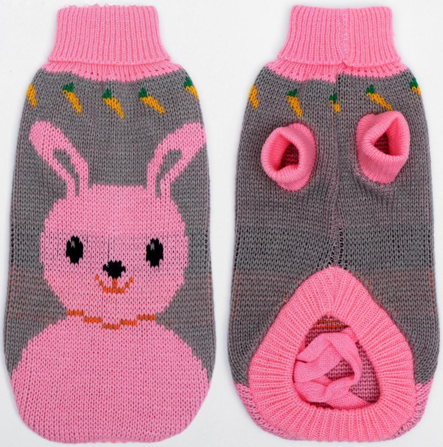 Свитер, размер 10 (ДС 30-45, ОШ 16-31, ОГ 30-45 см), микс расцветок