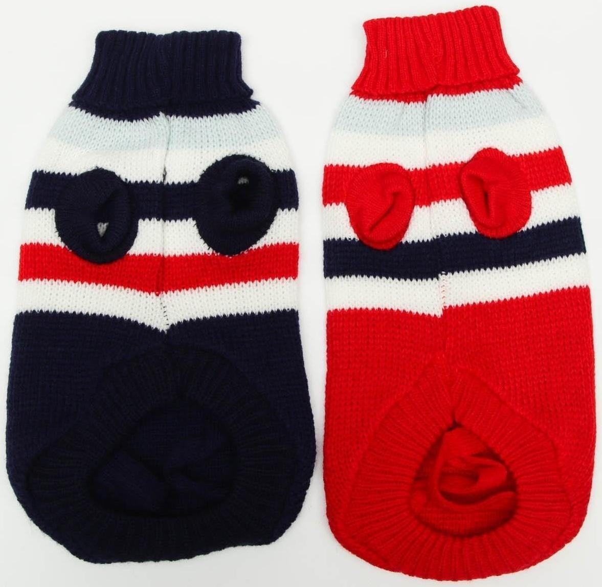 Свитер, размер 10 (ДС 30-45, ОШ 16-31, ОГ 30-45 см), микс расцветок