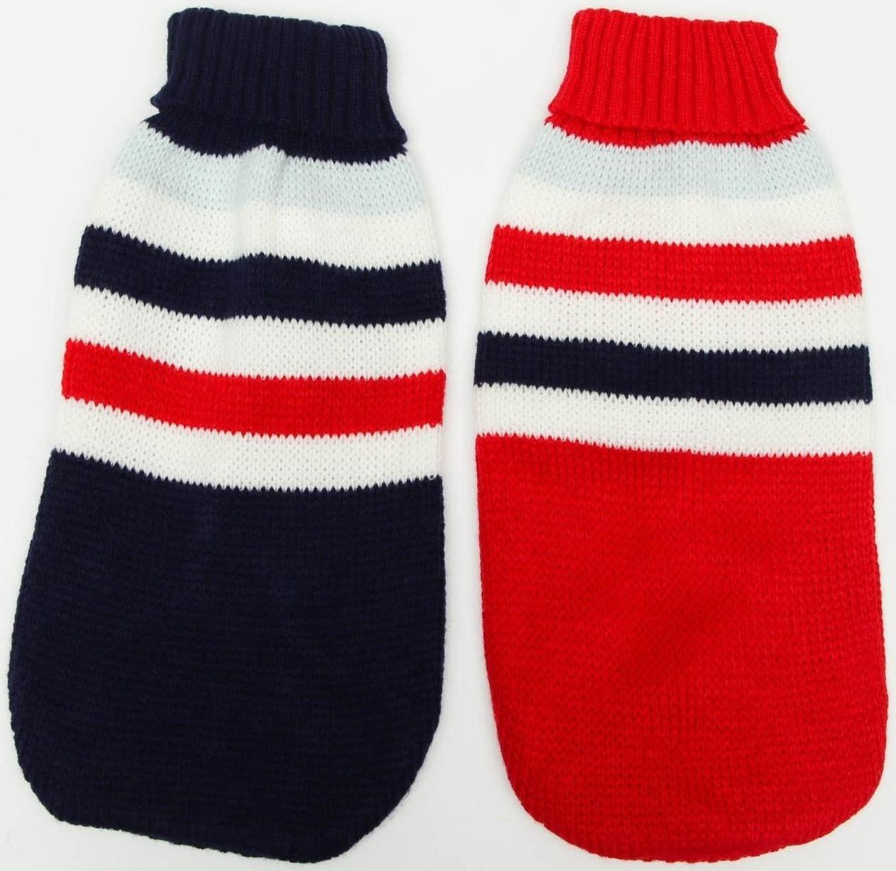 Свитер, размер 10 (ДС 30-45, ОШ 16-31, ОГ 30-45 см), микс расцветок