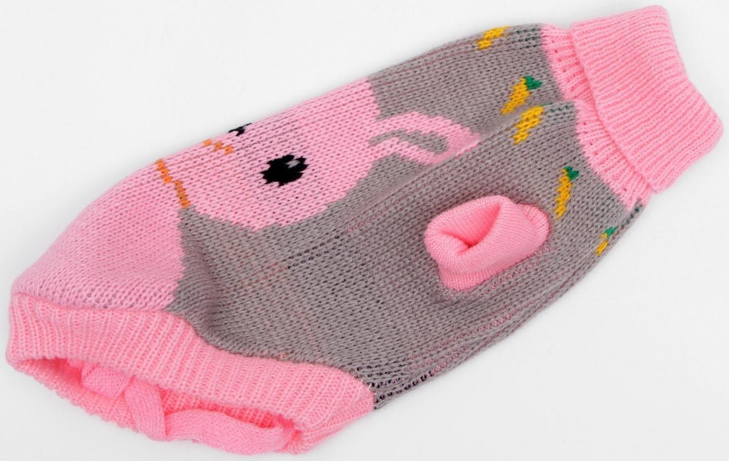 Свитер, размер 10 (ДС 30-45, ОШ 16-31, ОГ 30-45 см), микс расцветок