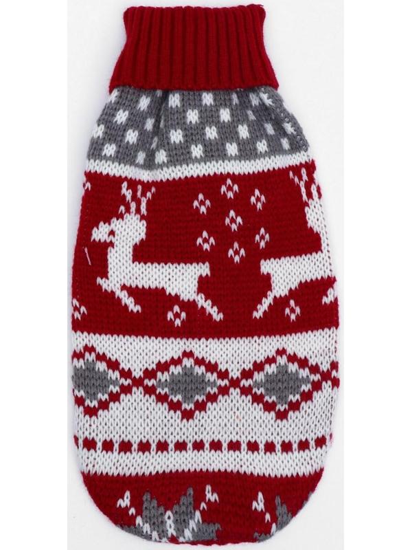 Свитер, размер 10 (ДС 30-45, ОШ 16-31, ОГ 30-45 см), микс расцветок