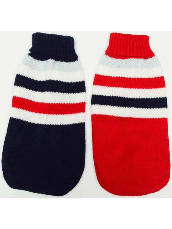 Свитер, размер 10 (ДС 30-45, ОШ 16-31, ОГ 30-45 см), микс расцветок