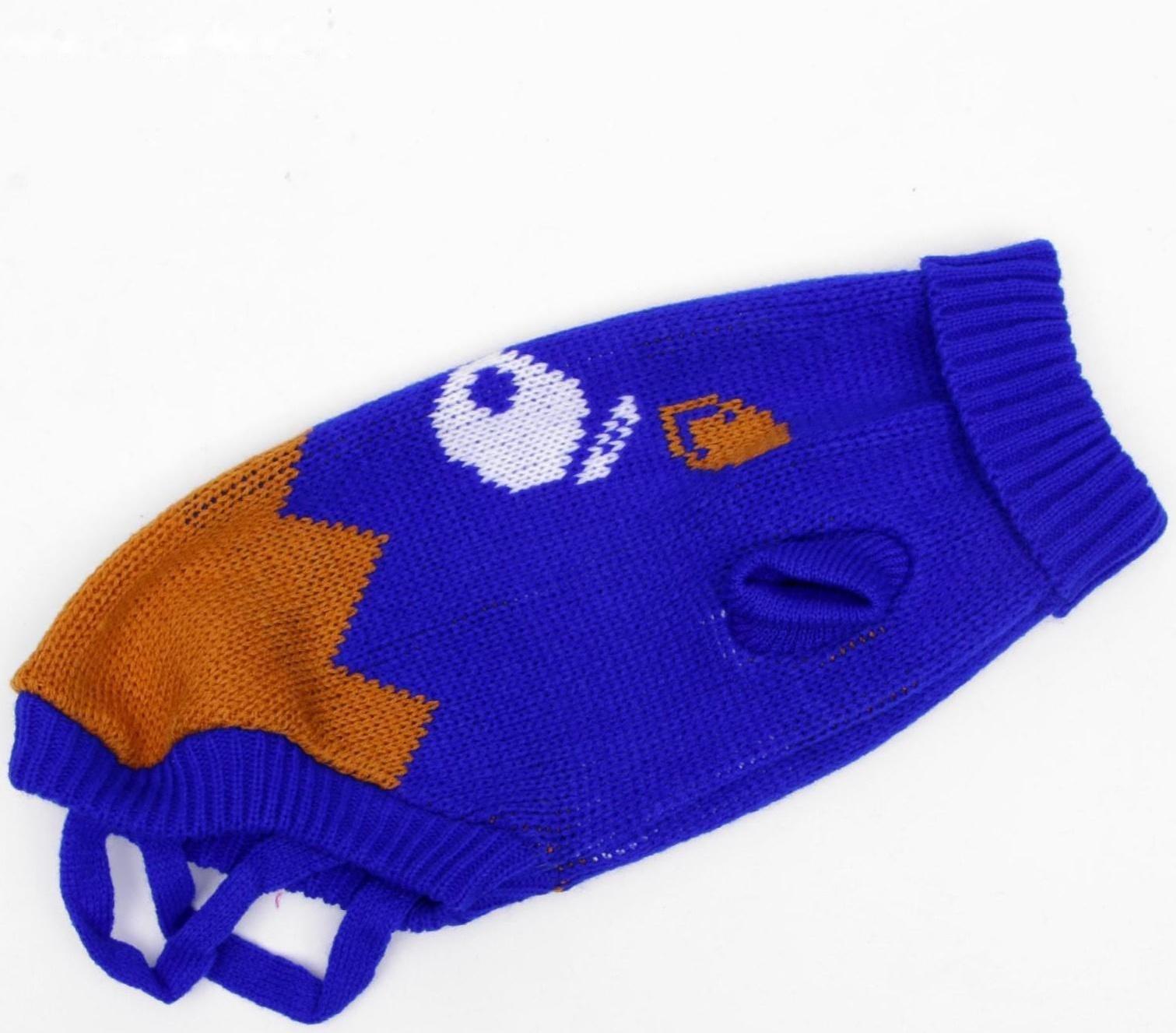 Свитер, размер 12 (ДС 36-51, ОШ 18-33, ОГ 32-47 см), микс расцветок