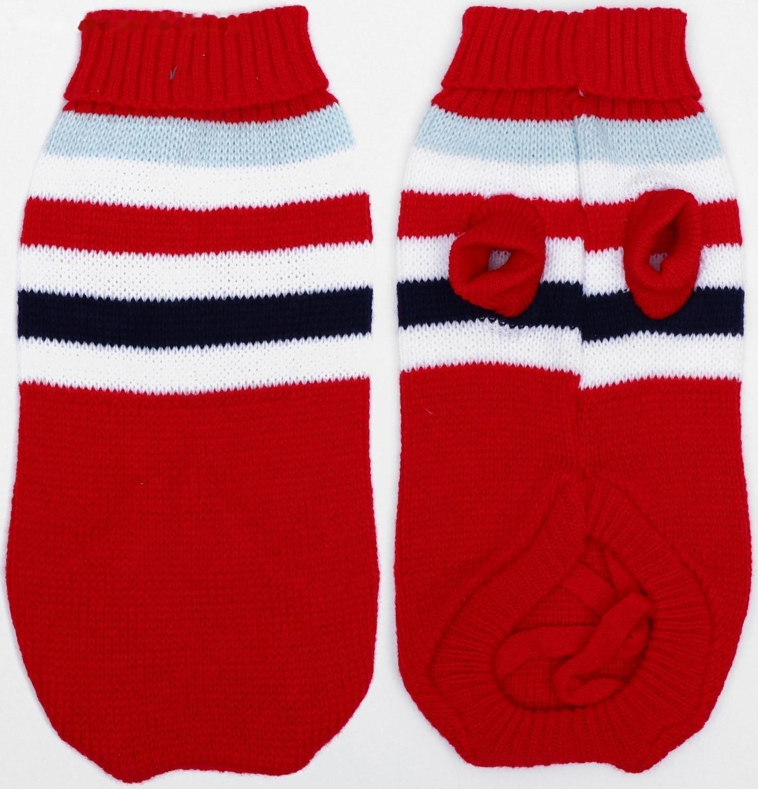 Свитер, размер 12 (ДС 36-51, ОШ 18-33, ОГ 32-47 см), микс расцветок