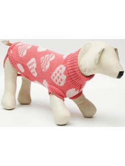 Свитер, размер 12 (ДС 36-51, ОШ 18-33, ОГ 32-47 см), микс расцветок