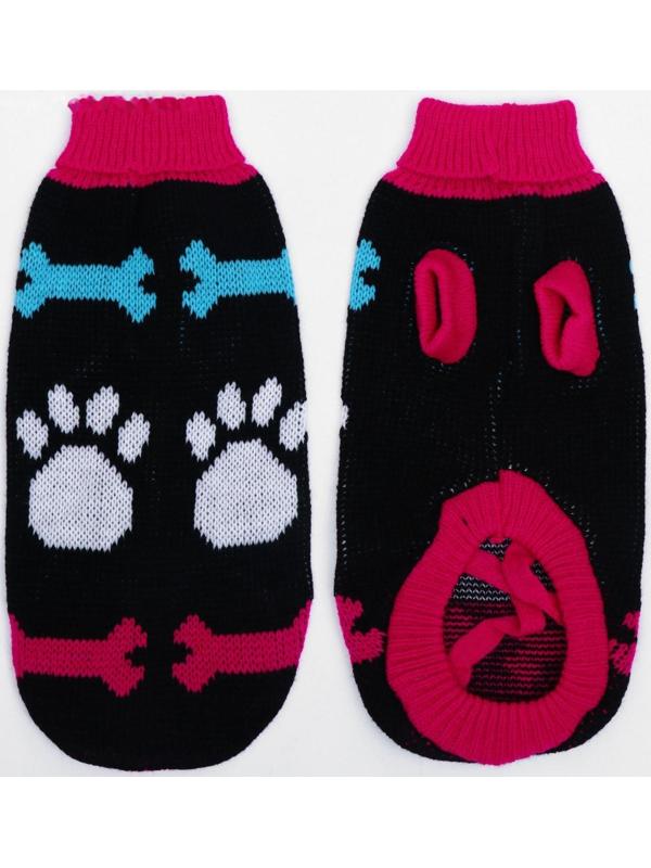 Свитер, размер 12 (ДС 36-51, ОШ 18-33, ОГ 32-47 см), микс расцветок