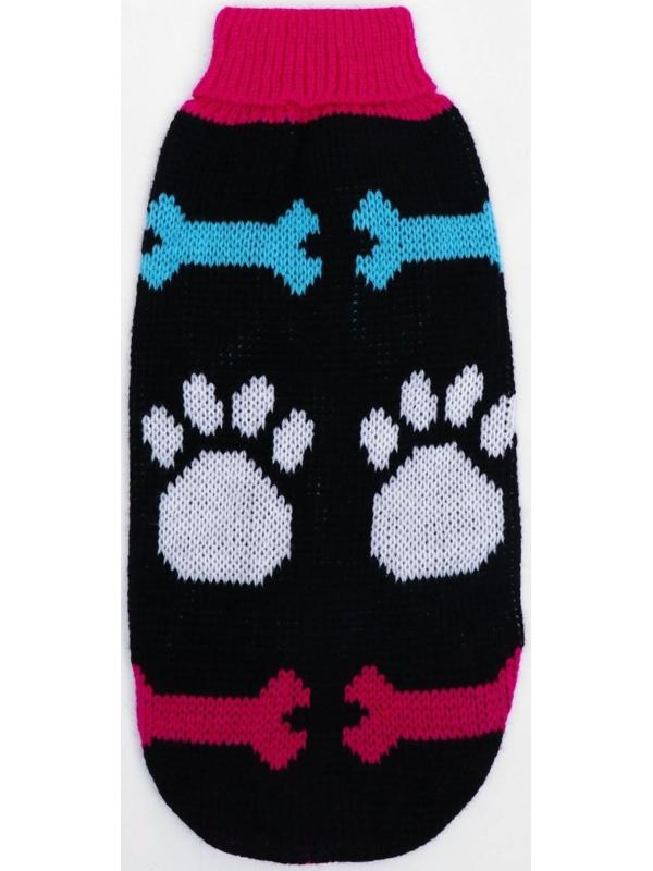 Свитер, размер 12 (ДС 36-51, ОШ 18-33, ОГ 32-47 см), микс расцветок