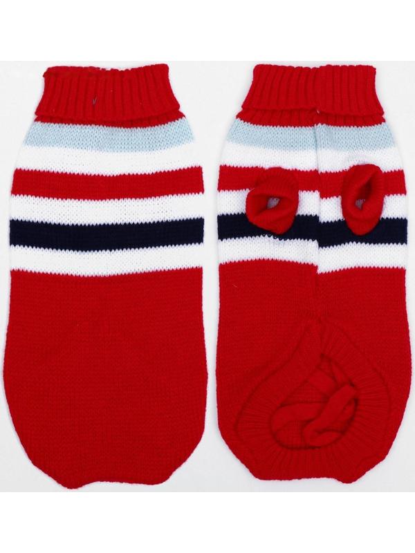 Свитер, размер 12 (ДС 36-51, ОШ 18-33, ОГ 32-47 см), микс расцветок