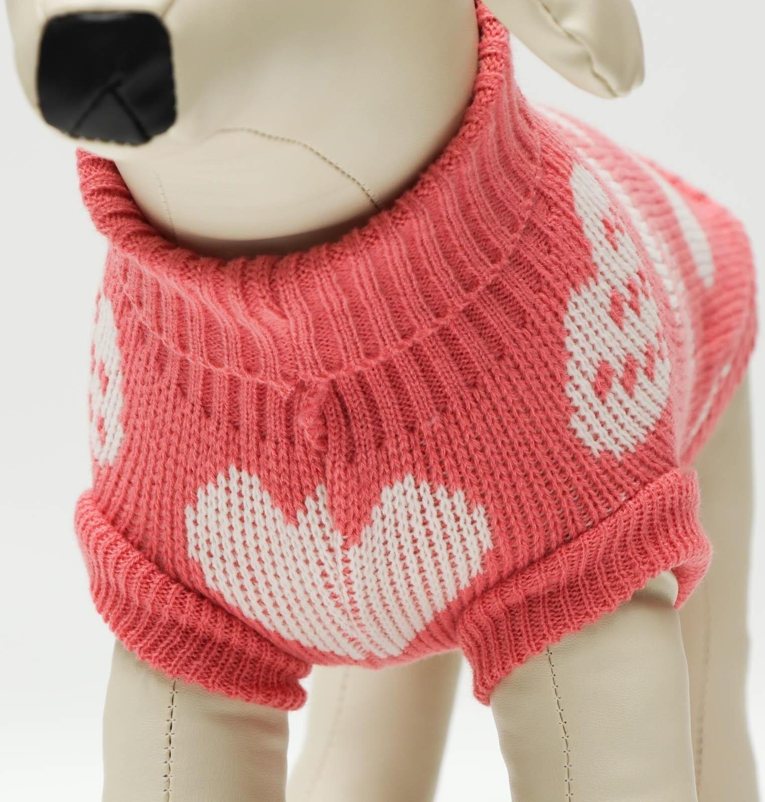 Свитер, размер 14 (ДС 40-55, ОШ 20-35, ОГ 36-51 см), микс расцветок