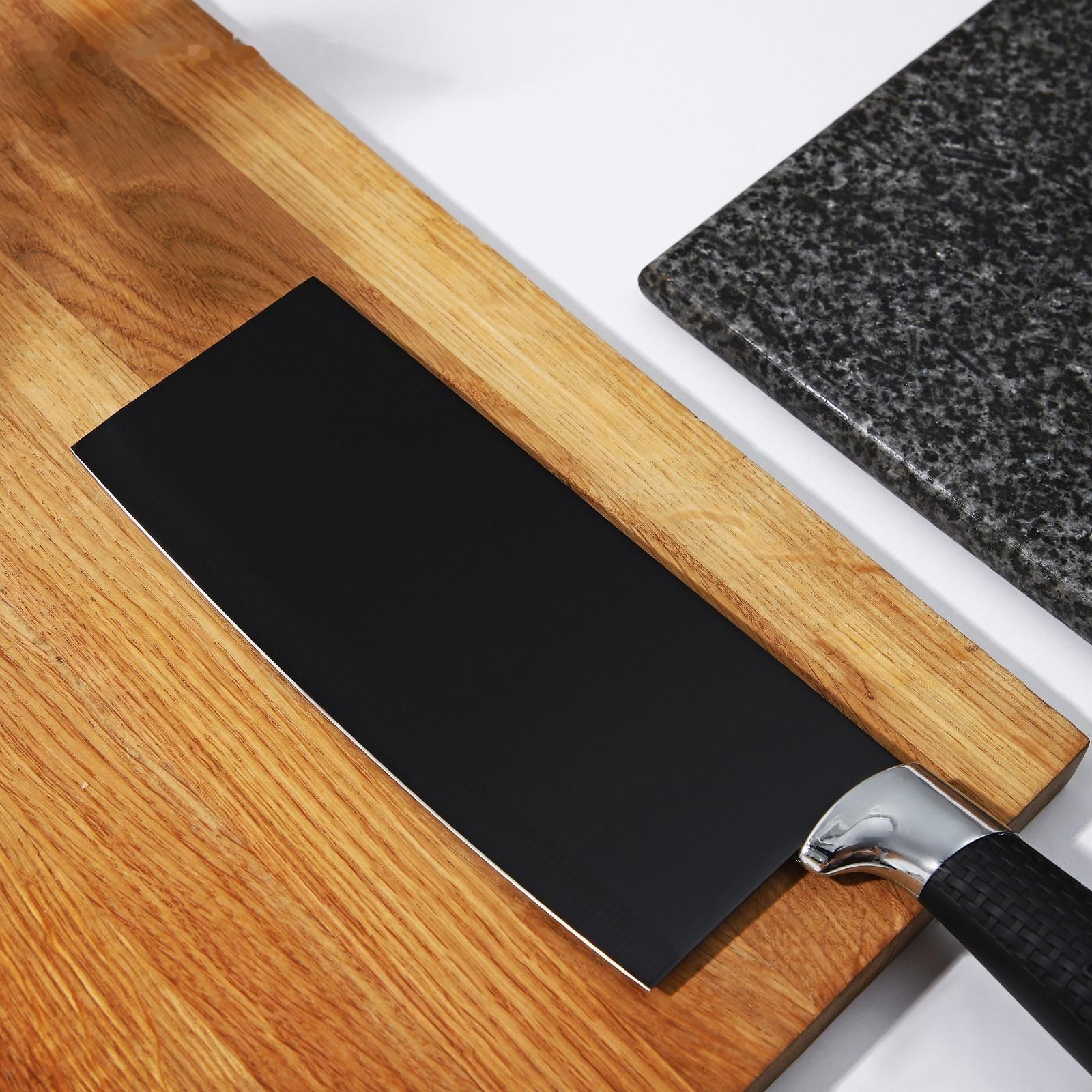 Топорик кухонный «Супер-блэк», лезвие 17,5×7 см, цвет чёрный