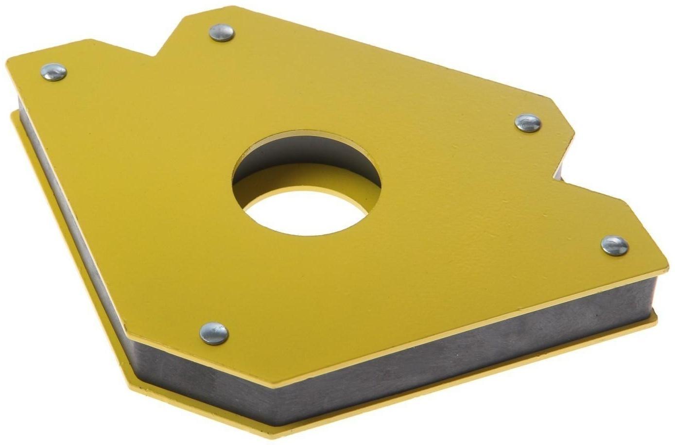 Магнитный угольник для сварки ТУНДРА, 45,90,135°, усилие на отрыв 45 кг