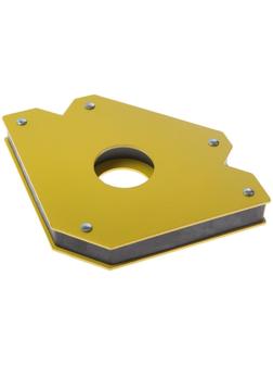 Магнитный угольник для сварки ТУНДРА, 45,90,135°, усилие на отрыв 45 кг