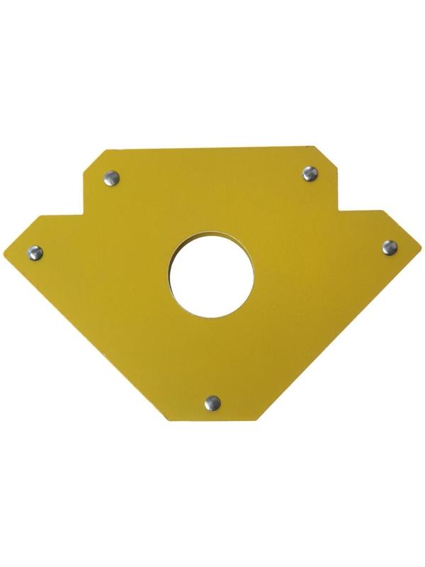 Магнитный угольник для сварки ТУНДРА, 45,90,135°, усилие на отрыв 45 кг