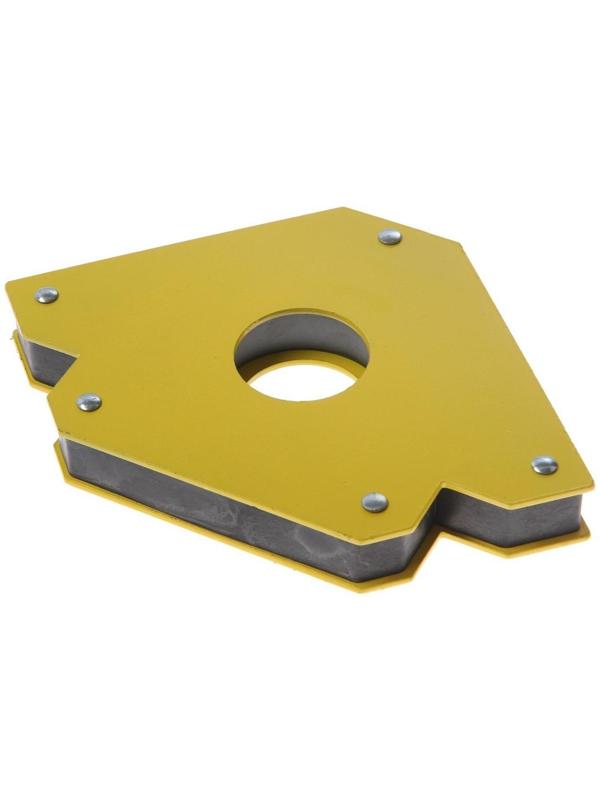 Магнитный угольник для сварки ТУНДРА, 45,90,135°, усилие на отрыв 45 кг