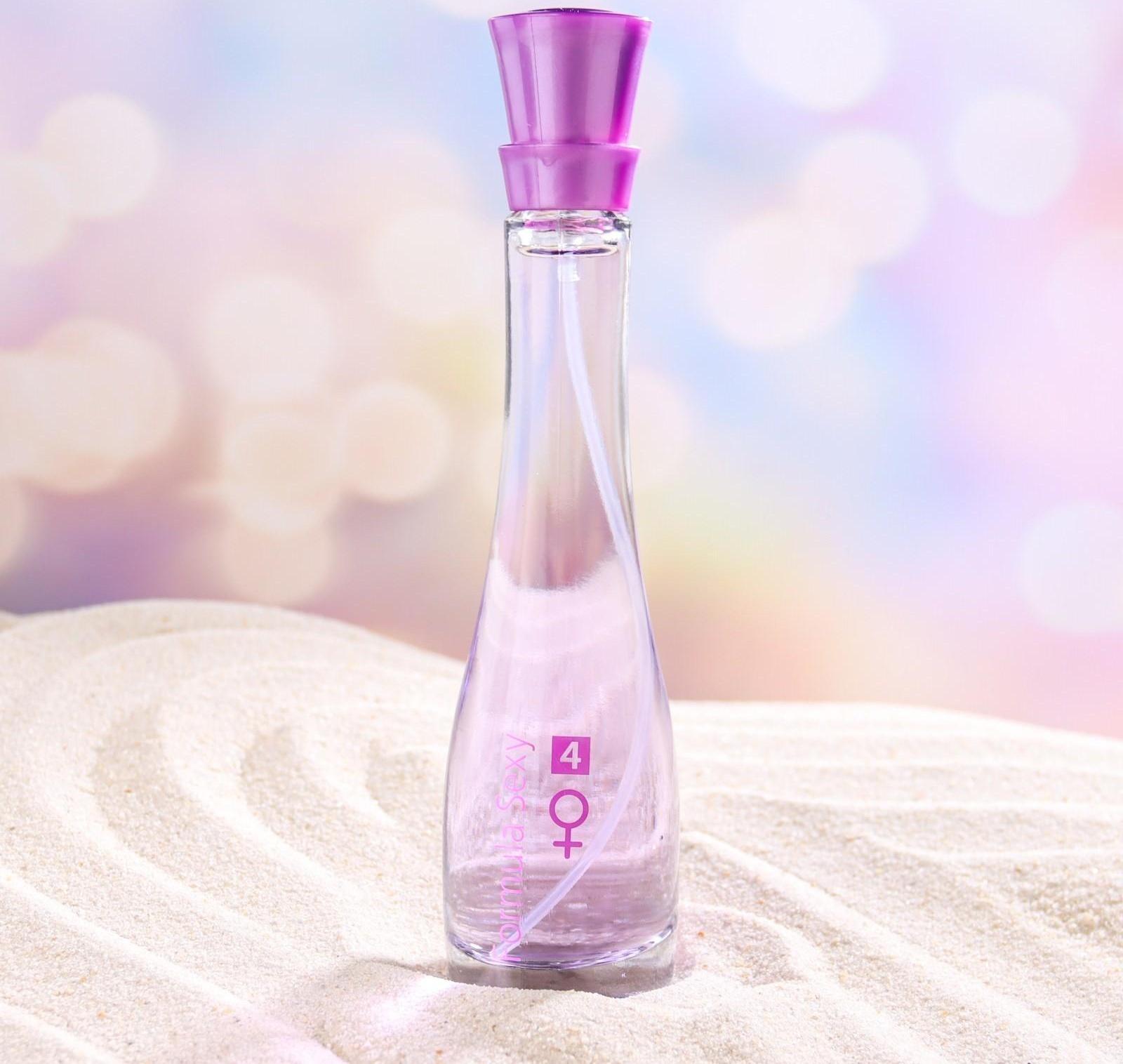 Туалетная вода женская с феромонами Formula Sexy №4, 50 мл