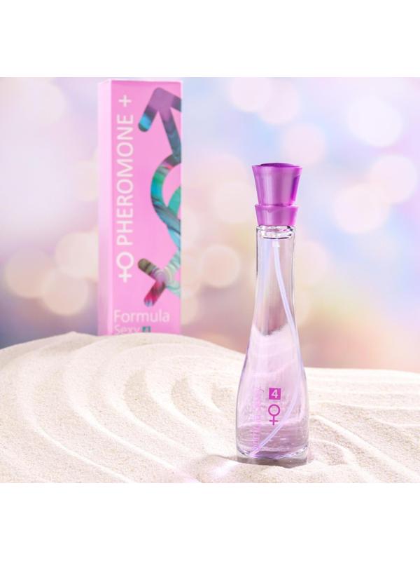 Туалетная вода женская с феромонами Formula Sexy №4, 50 мл