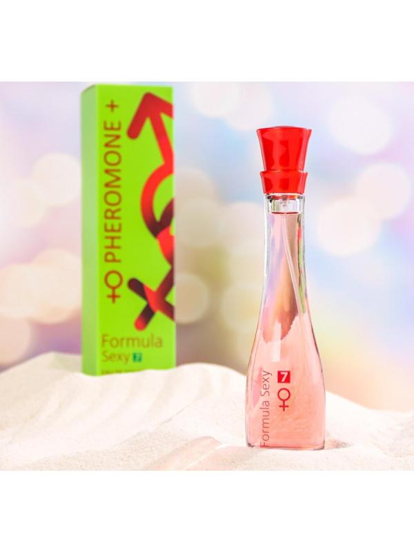 Туалетная вода женская с феромонами Formula Sexy №7, 50 мл