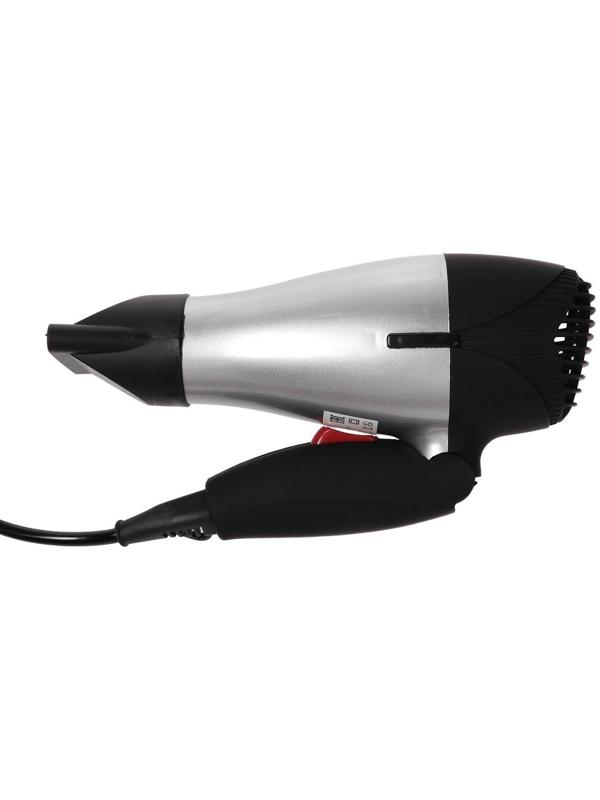 Фен Luazon LF-07, 1200 Вт, 2 скорости, складная ручка, серый