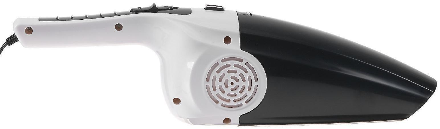 Пылесос автомобильный CARTAGE, 5 насадок, 120 Вт, 12 В, белый