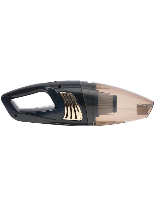 Пылесос автомобильный CARTAGE TURBO, беспроводной, 5 насадок, 100 Вт, 12 В, черный