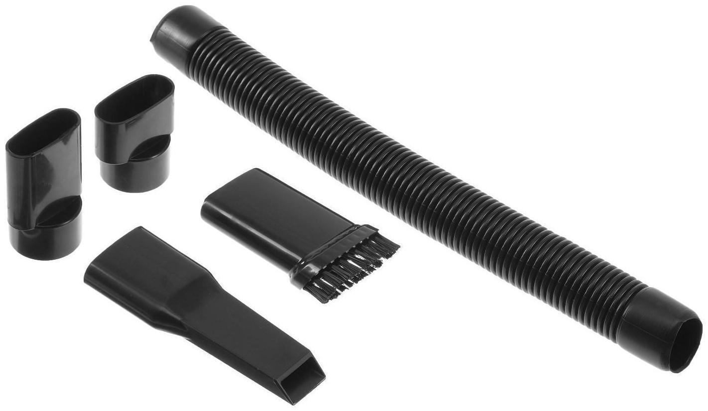 Пылесос автомобильный CARTAGE, 5 насадок, 120 Вт, 12 В, оранжевый