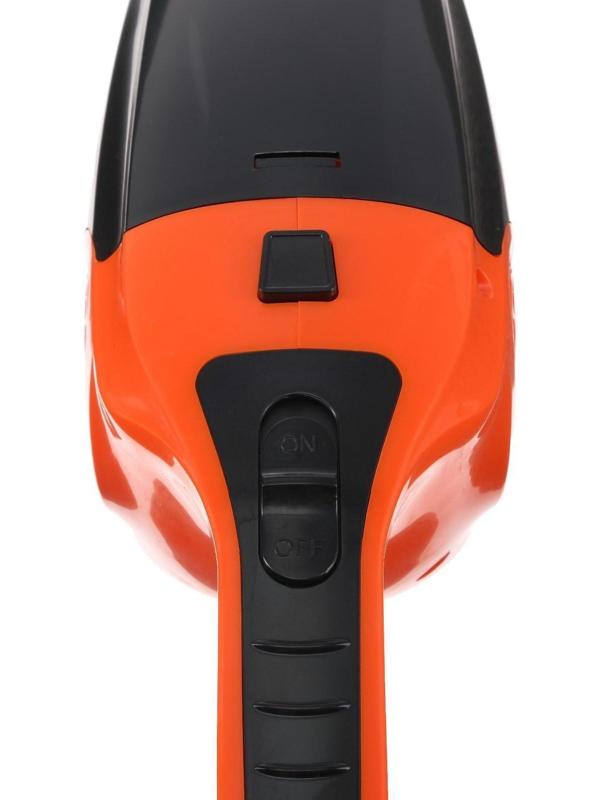 Пылесос автомобильный CARTAGE, 5 насадок, 120 Вт, 12 В, оранжевый