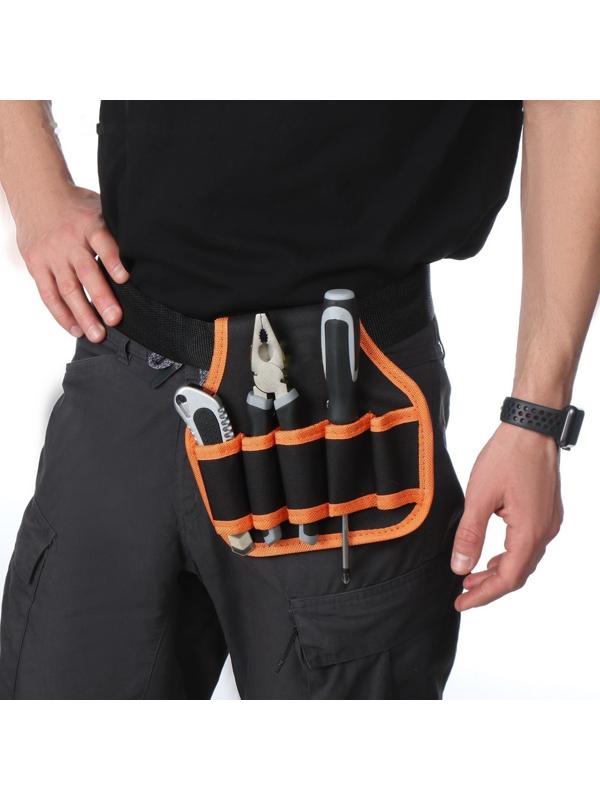 Поясная сумка для садового инструмента, под ремень, 5 карманов