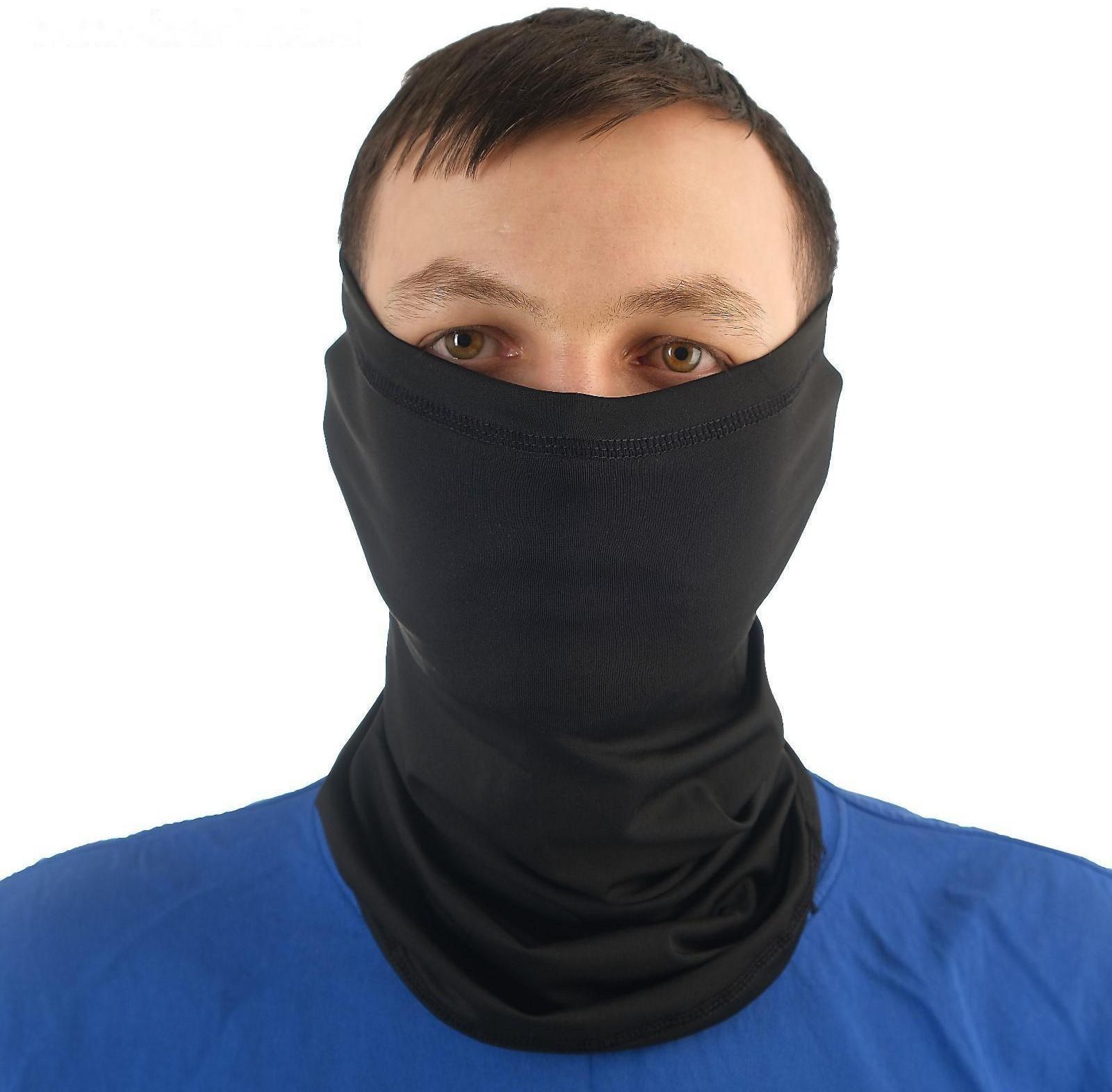 Ветрозащитная маска, размер универсальный, черный