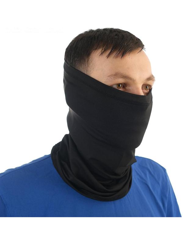 Ветрозащитная маска, размер универсальный, черный