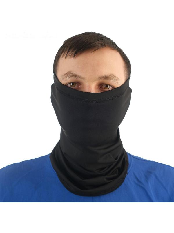 Ветрозащитная маска, размер универсальный, черный