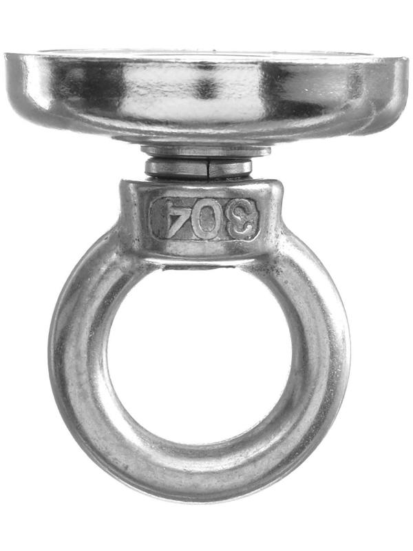 Магнит неодимовый Cartage с петлёй для авто, d 36 мм, сцепление 23 кг