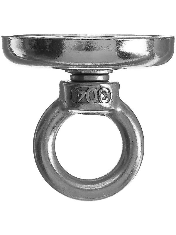 Магнит неодимовый Cartage с петлёй для авто, d 42 мм, сцепление 32 кг