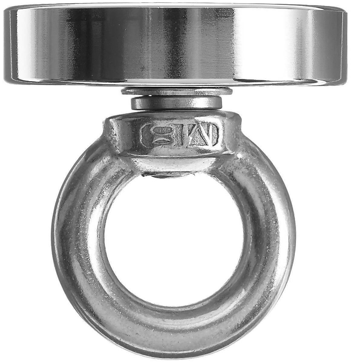 Магнит неодимовый Cartage с петлёй для авто, d 48 мм, сцепление 35 кг