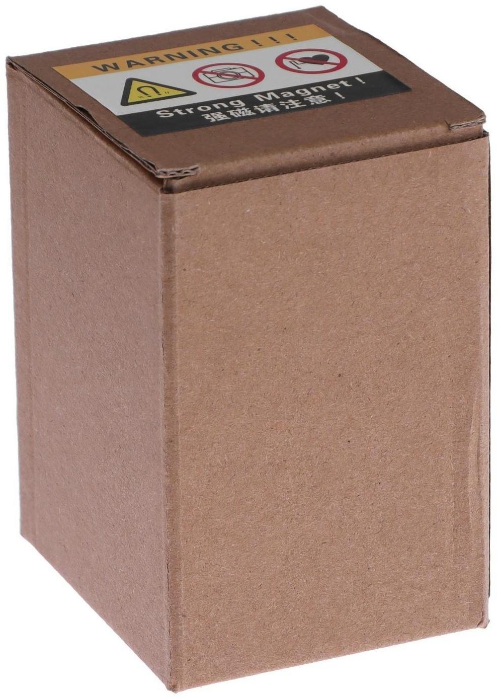 Магнит неодимовый Cartage с петлёй для авто, d 60 мм, сцепление 75 кг