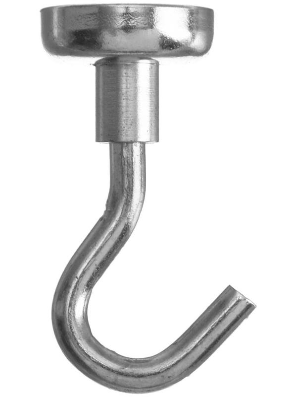 Магнит неодимовый Cartage с крючком для авто, d 16 мм, сцепление 5 кг