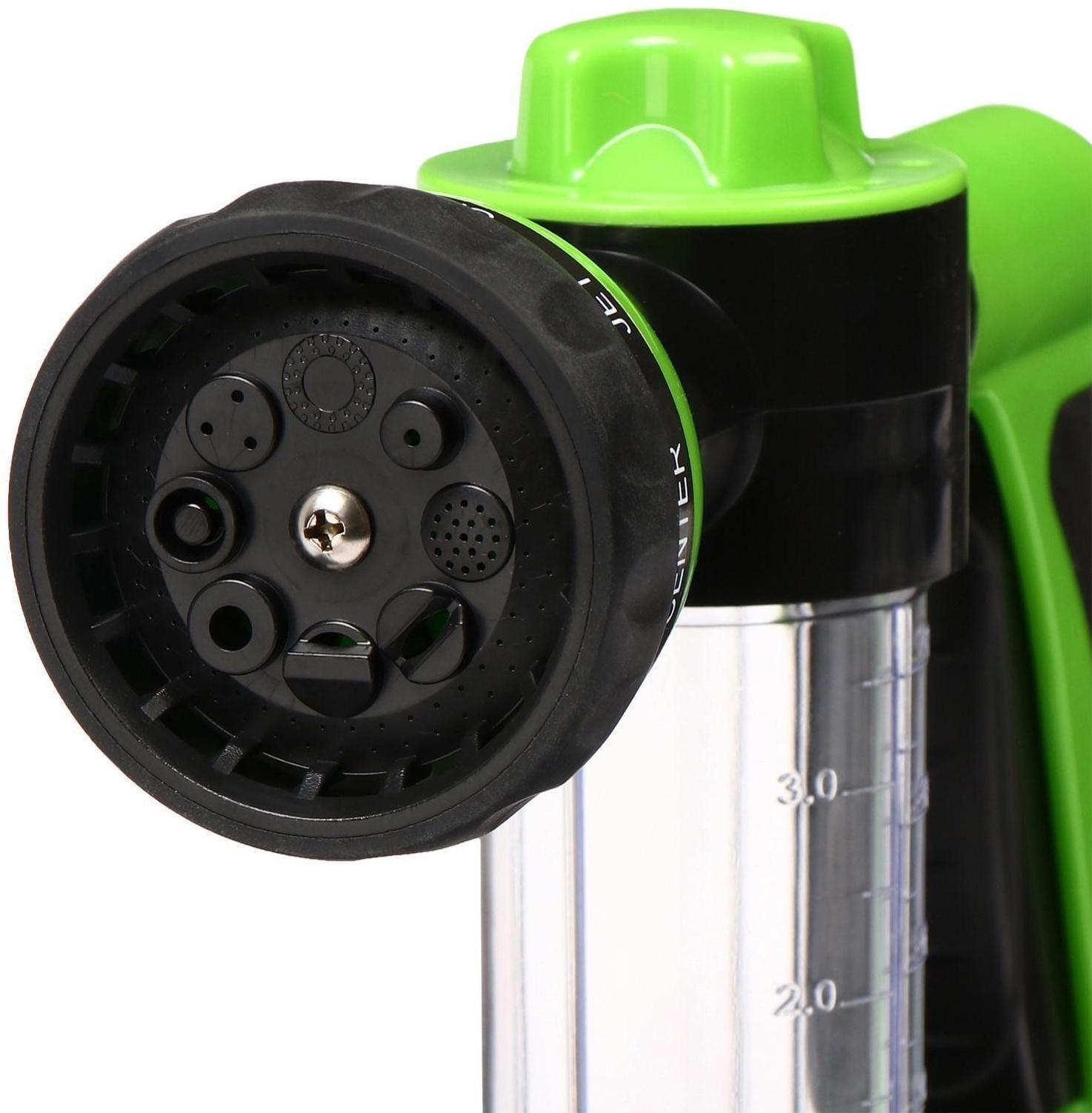 Пистолет для полива, 8 режимов, под коннектор, пластик