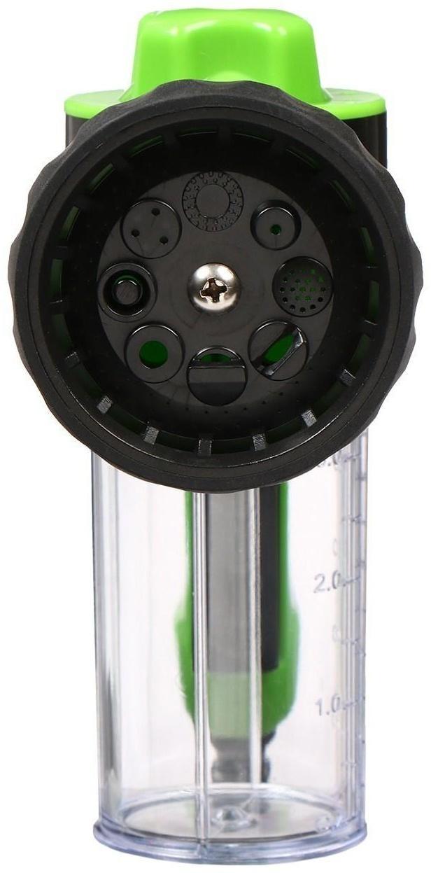 Пистолет для полива, 8 режимов, под коннектор, пластик