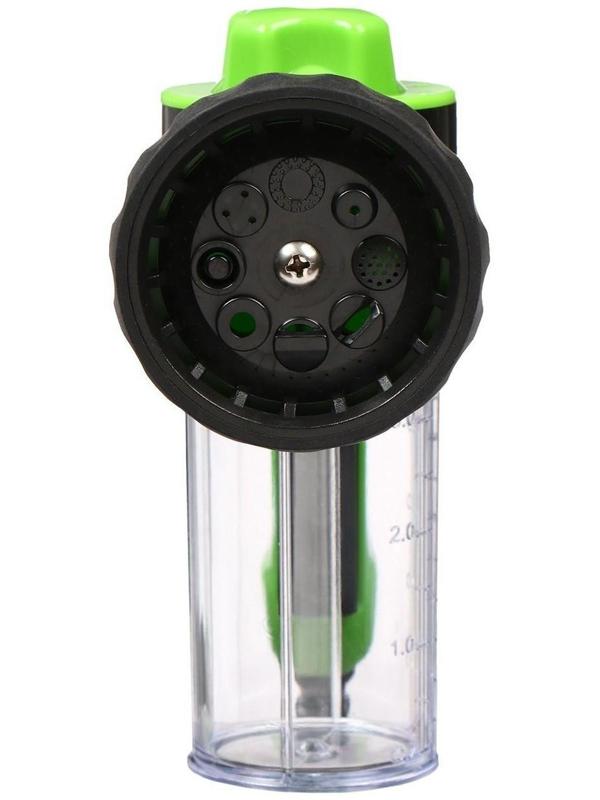 Пистолет для полива, 8 режимов, под коннектор, пластик