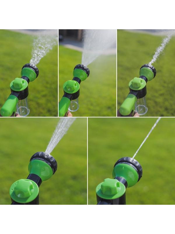 Пистолет для полива, 8 режимов, под коннектор, пластик