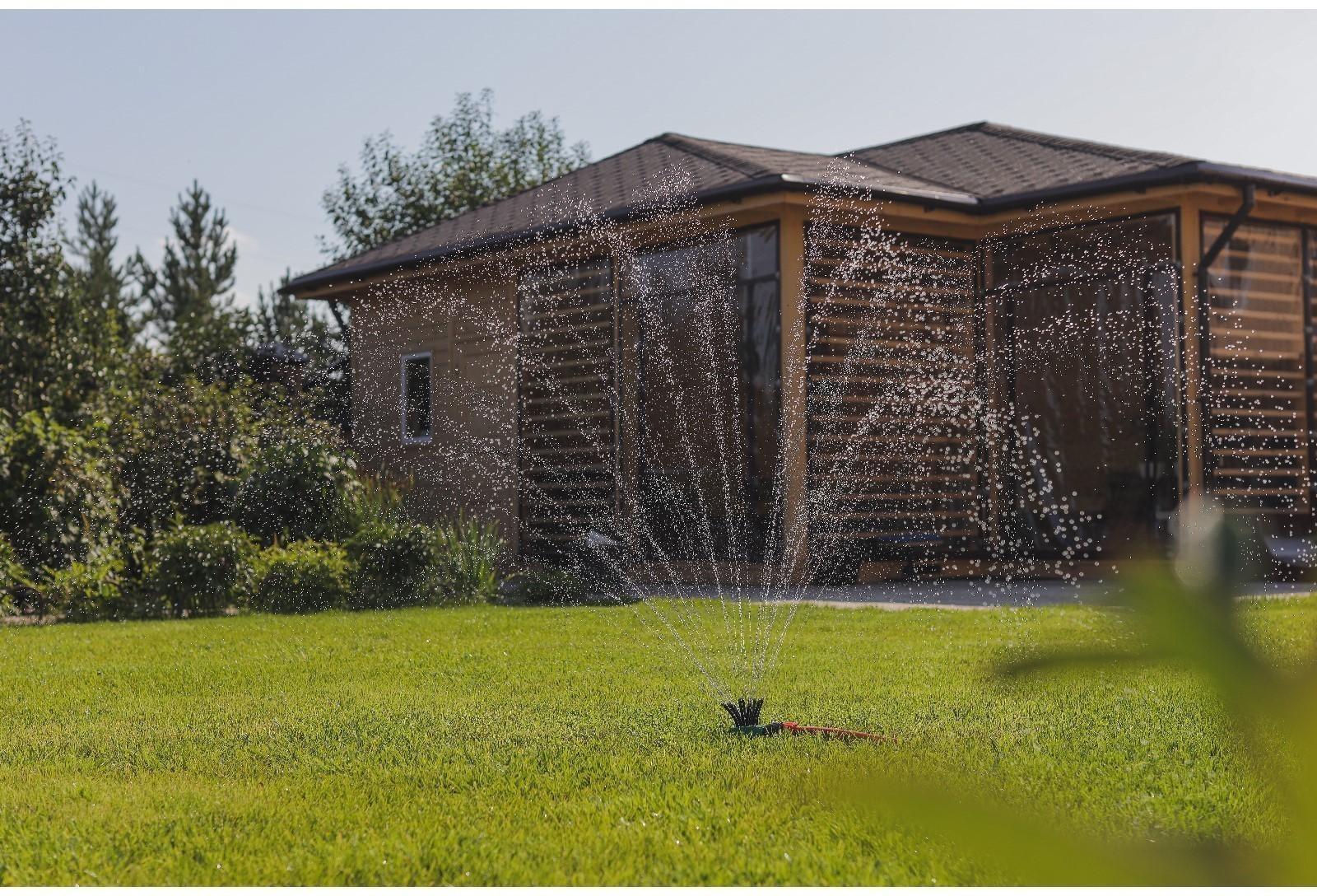 Распылитель-дождеватель, 12 форсунок, под коннектор, пика, пластик