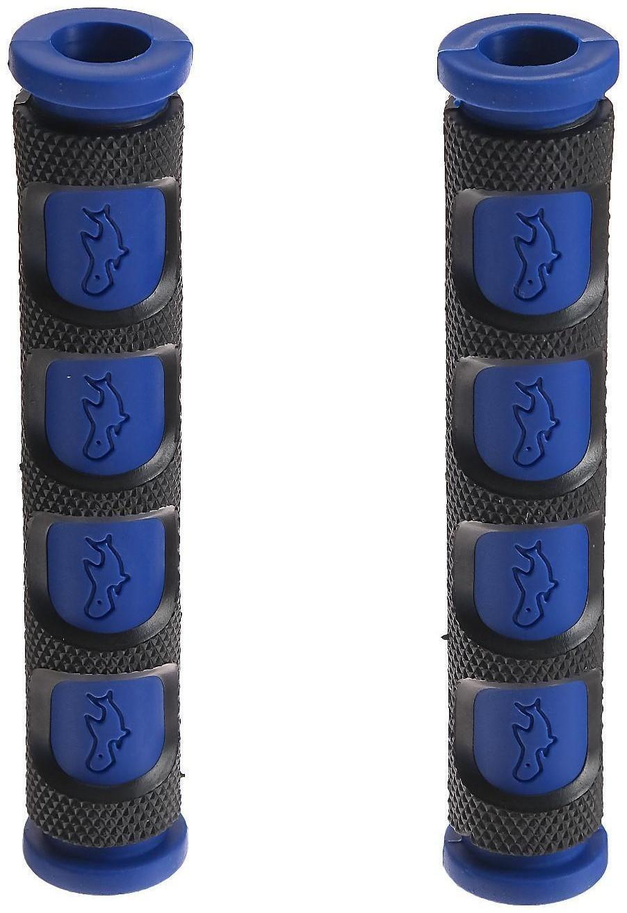 Накладка на ручку руля, противоскользящая, 95 мм, диаметр 18 мм, микс, набор 2 шт